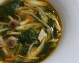 A picture of step 2 of Mulūkhīya Soup Made With All-Purpose Korean Flavouring.