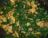 A picture of step 4 of A Pick Me Up for Summer Fatigue! Fortifying Garlic Chives and Eggs.