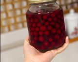 عکس مرحله 3 از دستور ترشی آلبالو🍒😍
