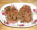 A picture of step 2 of Pork Tenderloin Medallions with Oregano, Jon Style.