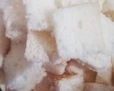 A picture of step 1 of Bread Halwa Recipe😋.