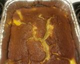A picture of step 4 of The Sample(Peach Cake Cobbler).