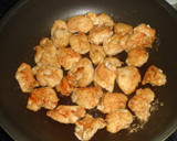 A picture of step 5 of Spring Cabbage and Chicken Stir Fried with Oyster Sauce.