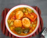Foto langkah ke 4 dari resep Gulai Telur & Sayur.