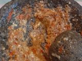 Sambal pencok kacang panjang