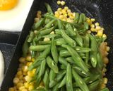 Foto langkah ke 5 dari resep Bento / Bekal Anak Sekolah (kaki naga, tumis buncis jagung manis).