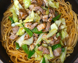 A picture of step 17 of Pasta with Spring Cabbage and Twice-Cooked Pork.