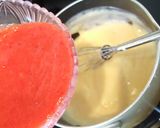 A picture of step 5 of Strawberry Custard Cream.