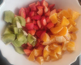 Foto del paso 1 de la receta: Macedonia (apta para diabéticos) 🍓🍊🥝🍐
