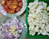 A picture of step 2 of Mix Vegetable.