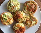 A picture of step 3 of Easy egg muffins.