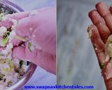 A picture of step 8 of Sabudana vada (sago vada).