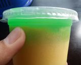 Foto langkah ke 7 dari resep Puding Jagung Pandan.