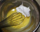 A picture of step 7 of Vanilla Bavarois.