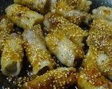 A picture of step 11 of My Family's Favorite Meat-Wrapped Koya Dofu.