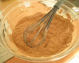 A picture of step 1 of Macrobiotic Chocolate-Like Carob Cake.