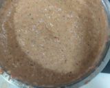 A picture of step 4 of Chicken kababs with gravy.