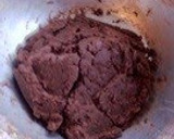 A picture of step 6 of Easy Cocoa Butter Cookies.