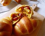 A picture of step 7 of Curry Cheese Bacon Rolls.