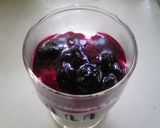 A picture of step 6 of Sugar Free Blueberry Sauce.