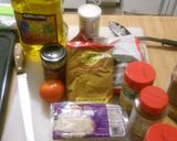 A picture of step 1 of Paalak Paneer.