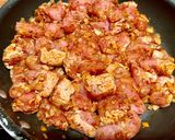 Une image de l'étape 1 de Mijoté de dinde au paprika.