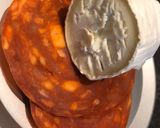 Une image de l'étape 2 de Mugcake chèvre/chorizo.