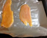Foto del paso 1 de la receta Pechuga de pollo al papillote con manzana asada