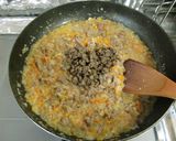 A picture of step 8 of Easy Keema Curry with Lentils.