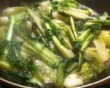 Foto del paso 2 de la receta Puntarelle a la Laura Romana (achicoria Catalogna)