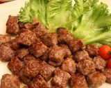 A picture of step 4 of Ground Beef Cubes.