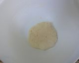 A picture of step 2 of Crispy Pizza with Basil Sauce.