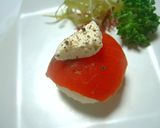 A picture of step 15 of Simple Temari Sushi Using a Pack of Sashimi.
