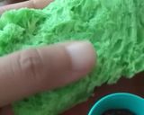 Foto langkah ke 5 dari resep Roti Tawar Pandan Kukus No Mixer No Ulen.