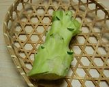 A picture of step 1 of [Farmhouse Recipe] Meat-Wrapped Broccoli Stalk.