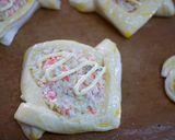 A picture of step 7 of Baking at Home: Savory Rolls with Imitation Crab.