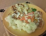 A picture of step 4 of Dauphinoise Potatoes.