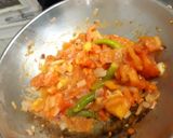 A picture of step 3 of Chettinad Tomato Chutney.