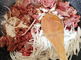 Arroz con carne mongoliana