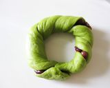 A picture of step 13 of Matcha Milk Adzuki Bread.