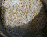 A picture of step 1 of Khichdi deolali.