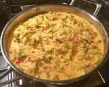 A picture of step 4 of Vegan Hearty Broccoli, Mushroom & Rice Casserole.
