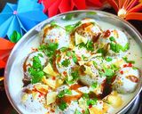 A picture of step 3 of Farali Dahi Vada.