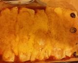 A picture of step 14 of Taisen's beef and bean enchiladas.