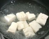 A picture of step 1 of Rich! Smooth Tofu Chocolate Ice Cream.
