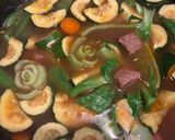 A picture of step 2 of Beef and Vegetable Soup.