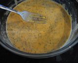A picture of step 6 of Indian chickpea flat bread.
