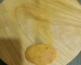 A picture of step 3 of Fafda With besan chutney.