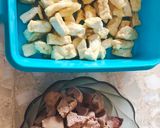 Foto langkah ke 1 dari resep Ati Ampela Tahu Masak Cabe Ijo.