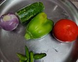 वेजिटेबल वर्मीसेली (सेवई)उपमा रेसिपी चरण 2 फोटो